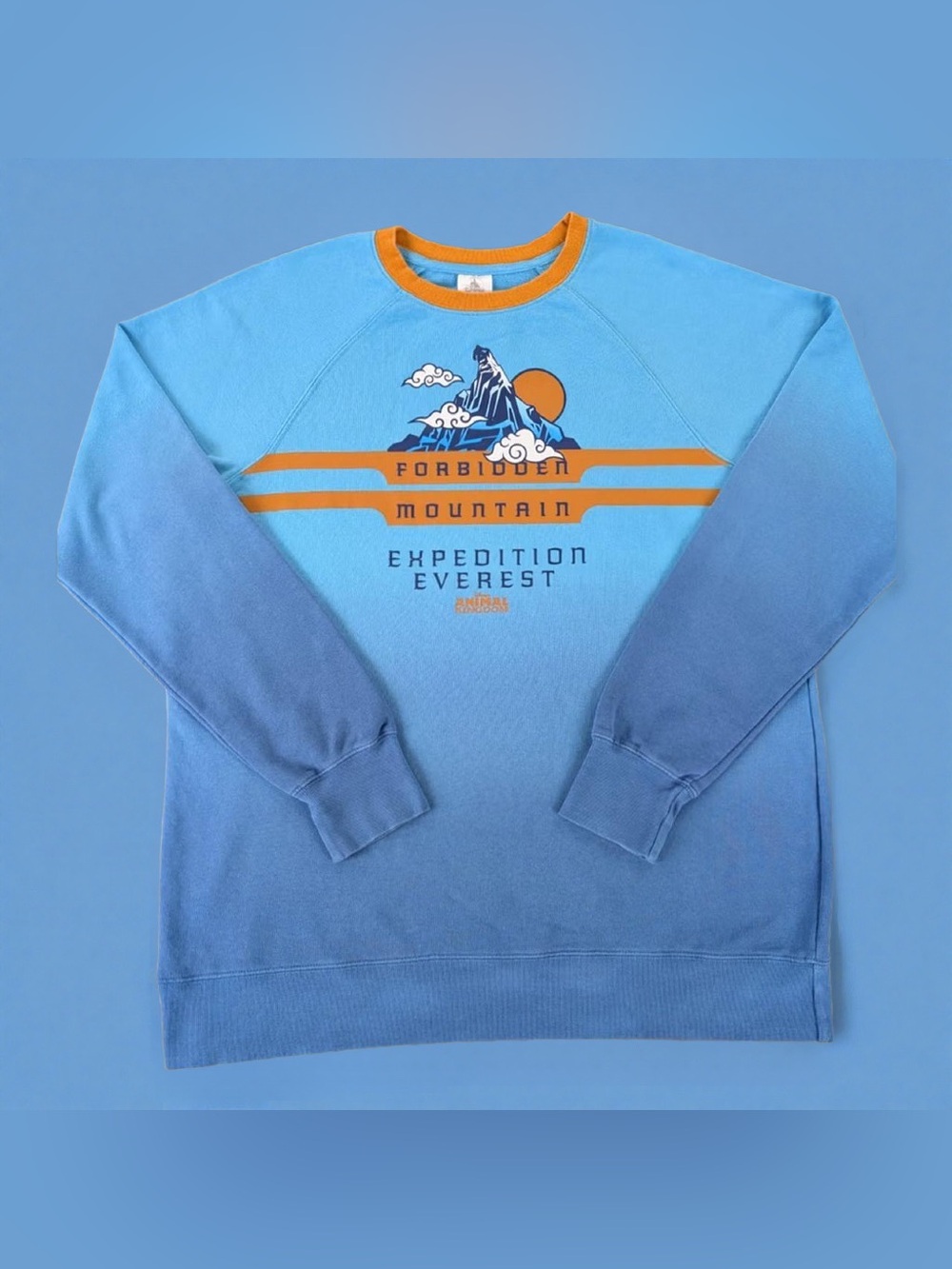 Disney Parks Animal Kingdom Forbidden Mountain Expedition Everest Crewneck